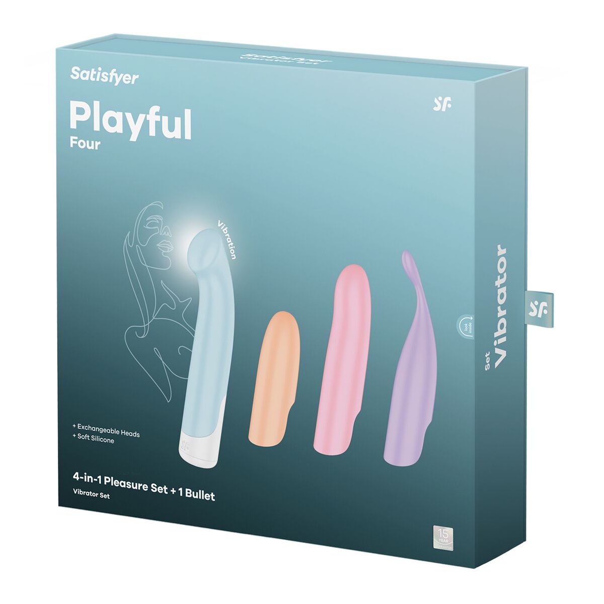 Masér Satisfyer Vícebarevný